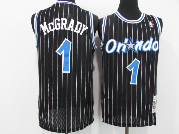 NBA Magic #1 McGrady Retro black