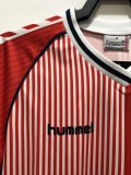 Retro Denmark  Home Fans 1:1 Quality Soccer Jersey  1986
