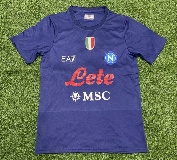 Napoli Special Edition cyan Fans 1:1 Quality Soccer Jersey   23-24