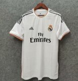 Retro  Real Madrid Home 1:1 Quality Soccer Jersey  2013-2014