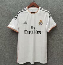 Retro  Real Madrid Home 1:1 Quality Soccer Jersey  2013-2014