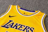 NBA Laker  yellow Kuzma No.0   1:1