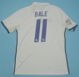Retro Real Madrid Home  1:1 Quality Soccer Jersey    2016-2017
