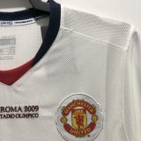 Retro Manchester United Champions League (带胸前小字)1:1 Quality Soccer Jersey  2008-2009