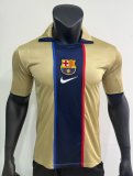 Retro Barcelona Away 1:1 Quality Soccer Jersey  2001-2002