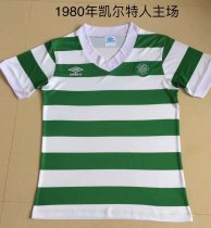 Retro Celtic Home 1:1 Quality Soccer Jersey  1980
