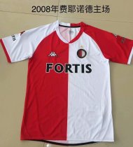 Retro Feyenoord Rotterdam Home Fans 1:1 Quality Soccer Jersey   2008