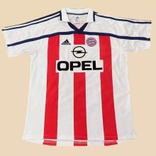 Retro Bayern Munich Away 1:1 Quality Soccer Jersey   2000-2001