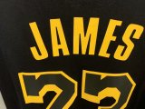 NBA Laker black James Champion T-shirt No.23 1:1