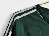 Retro Real Madrid Green Third Long Sleeve 1:1 Quality Soccer Jersey  2012-2013