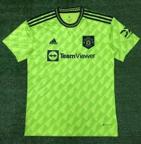 Manchester United  2rd Away  Fans 1:1 Quality Soccer Jersey    22-23