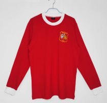 Retro Manchester United Home Long Sleeve 1:1 Quality Soccer Jersey  1963