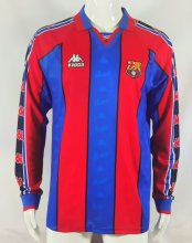 Retro Barcelona Stadium  Long Sleeve 1:1 Quality Soccer Jersey  1995-1997