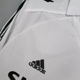 Retro Real Madrid Home Long sleeve1:1 Quality Soccer Jersey  2005-2006