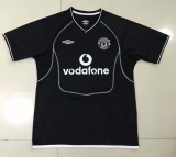 Retro Manchester United Away  1:1 Quality Soccer Jersey  2000