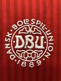 Retro Denmark  Home Fans 1:1 Quality Soccer Jersey  1986