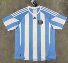 Retro Argentina Home  1:1 Quality Soccer Jersey  2010