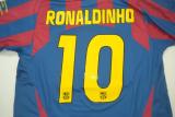 Retro Barcelona Home  Champions League 1：1 (带小英文) 2005-2006