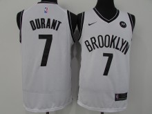 NBA Nets #7 Durant award white
