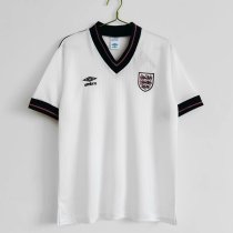 Retro England Home 1:1 Quality Soccer Jersey  1984-1987
