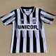 RetroSantos FC Home White and Black 1:1 Quality Soccer Jersey   1998-1999