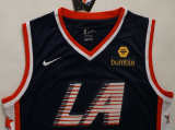 NBA New season Express (new fabric print) Leonard city version 2 dark blue, black, white