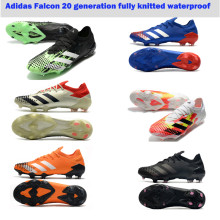 阿迪达斯猎鹰20代全针织防水FG钉/Adidas Falcon 20 generation fully knitted waterproof FG nail
