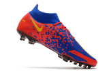 耐克 Phantom GT高帮防水全针织红色原装底FG足球鞋Nike Phantom GT Elite Dynamic Fit FG39-45