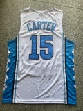 NBA North Carolina #15 white shirt