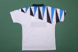 Retro Inter Milan White Away   1:1 Quality Soccer Jersey   1992-1993