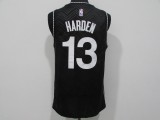 NBA 2021 Nets #13 Harden award black