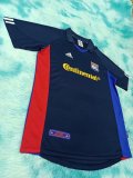 Retro Lyon Away Fans   1:1 Quality Soccer Jersey   2001-2002