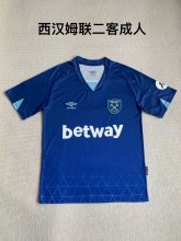 West Ham United Third Away Fans 1:1 Quality Soccer Jersey  23-24