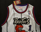 NBA Raptors (mesh print) 1 McGrady white purple