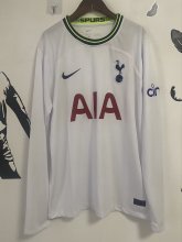 Tottenham Home long sleeve  Fans 1:1 Quality Soccer Jersey    22-23