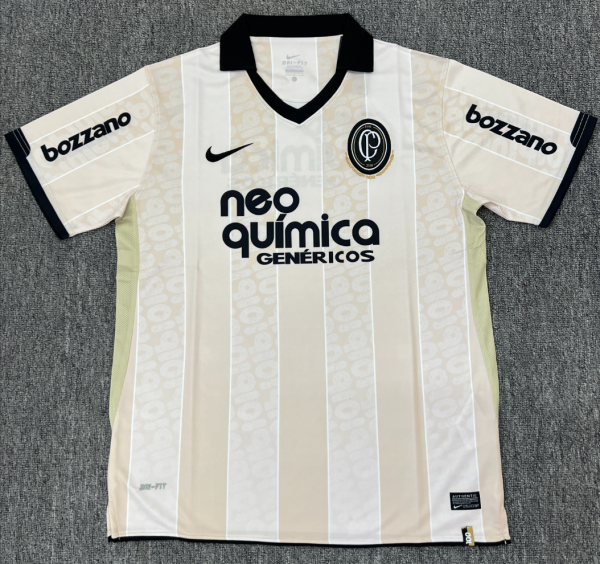 Retro Corinthians 100th Anniversary   1:1 Quality Soccer Jersey