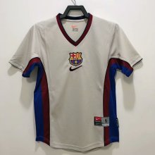 Retro Barcelona Away 1:1 Quality Soccer Jersey  1999-2000