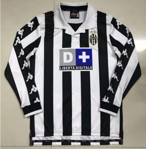 Retro Juventus Home 1:1 Quality Soccer Jersey  1998-99