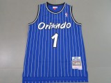 NBA Magic #1 McGrady Retro blue