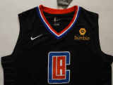 NBA New season clippers (new fabric print) 13 George City Edition dark blue, black, white, retro white
