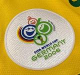 Retro Brazil Home  1:1 Quality Soccer Jersey  2006