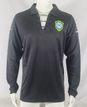 Retro Brazil Special edition  Long Sleeve   1:1 Quality Soccer Jersey  2004