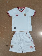 Sevilla Home  kids   1:1 Quality Soccer Jersey   23-24