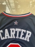 2000 Carter death button blue jersey
