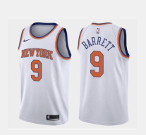 NBA Knicks 9 rookie Barrett white