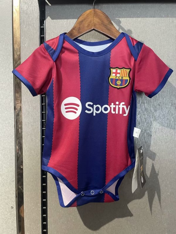 Barcelona home  baby 1:1 Quality Soccer Jersey    23-24