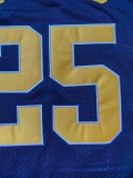 NCAA University of Michigan # 25 Juwan Howard dark blue jersey
