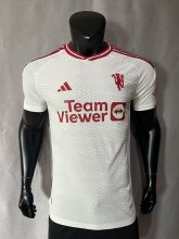 Manchester United 2RD Away  Player 1:1 Quality Soccer Jersey    23-24