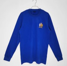 Retro Manchester United  Blue Long Sleeve 1:1 Quality Soccer Jersey  1968