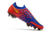 耐克 Phantom GT红蓝色防水全针织原装底FG足球鞋Nike Phantom GT Elite FG39-45